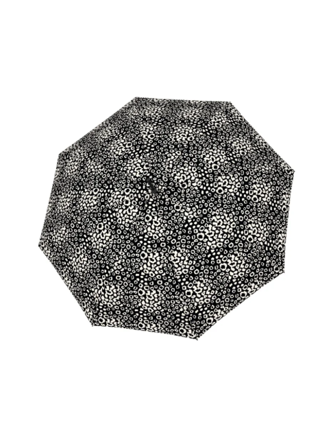 Obrázok z DERBY Lang Hit AC Loop Black & White - dámský holový vystřelovací deštník bílá