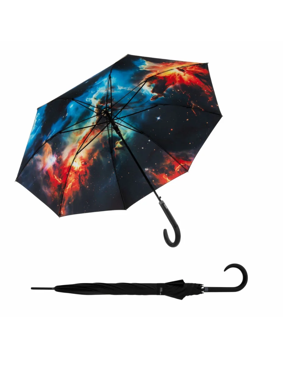 DOPPLER Modern Art Long AC Nebula - holový vystřelovací deštník vícebarevný 74015732