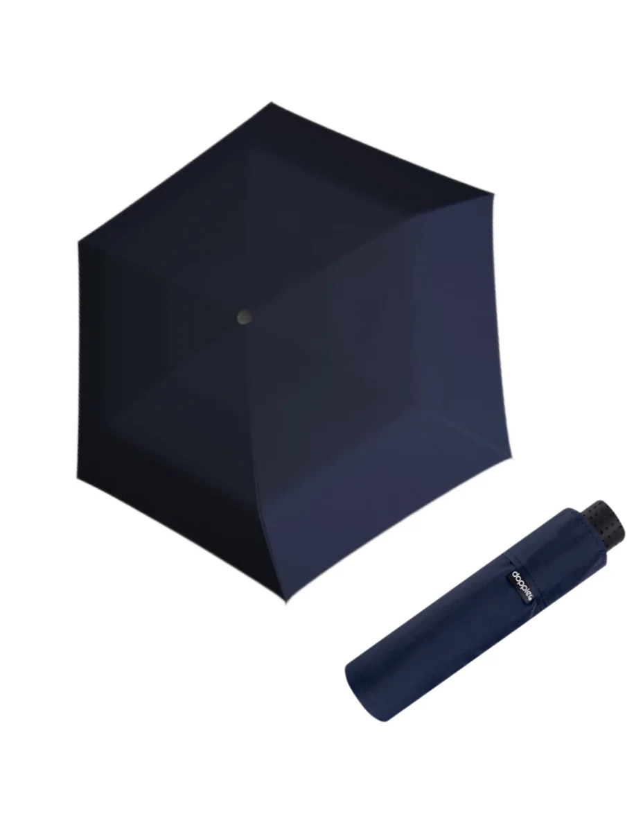 DOPPLER Fiber Havanna Uni Navy - dámský skládací deštník modrá 7223163DMA