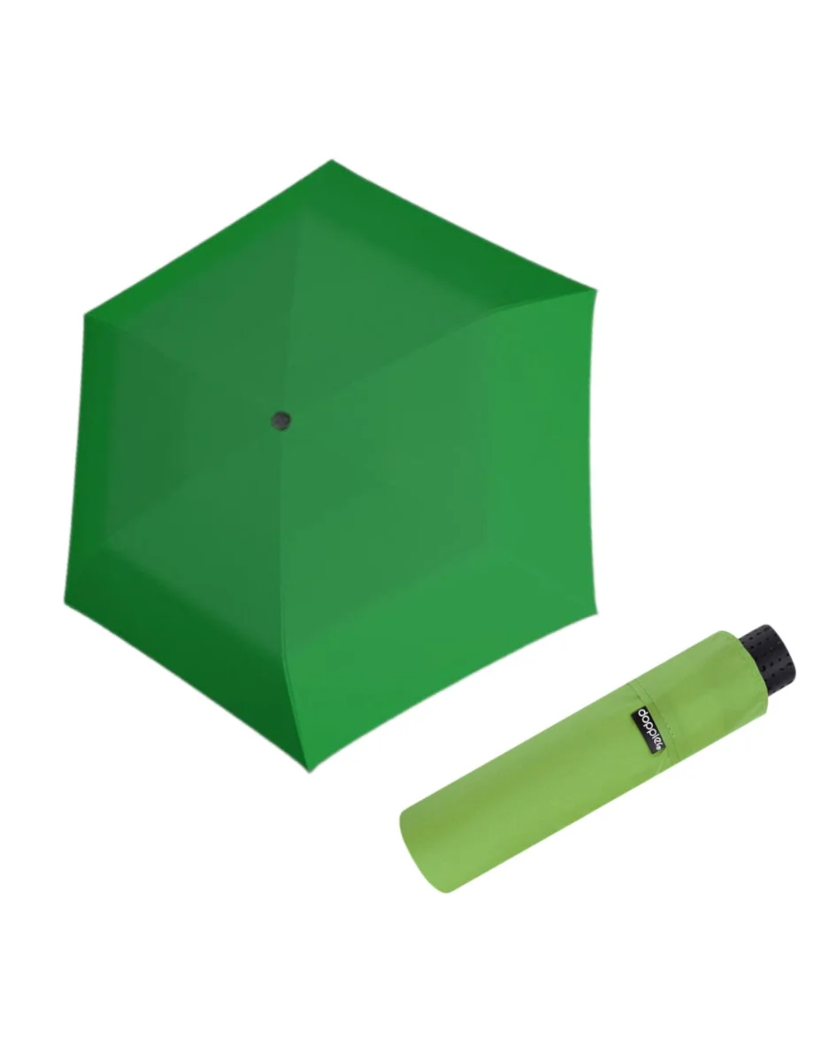 DOPPLER Fiber Havanna Uni Peppy lime - dámský skládací deštník světle zelená 722316303