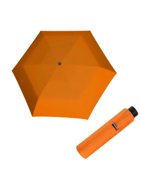 Obrázok z DOPPLER Fiber Havanna Uni Vibrant orange - dámský skládací deštník oranžová