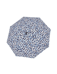 Obrázok z DOPPLER Fiber Mini Leaves blue - dámský skládací deštník
