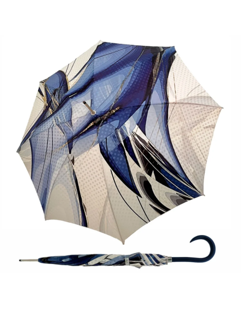 Obrázok z DOPPLER MANUFAKTUR Elegance AC Bohéme ART - dámský luxusní deštník s potiskem vícebarevný