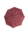 Obrázok z DOPPLER Mini Light Moving Lines red - dámský skládací deštník vícebarevný