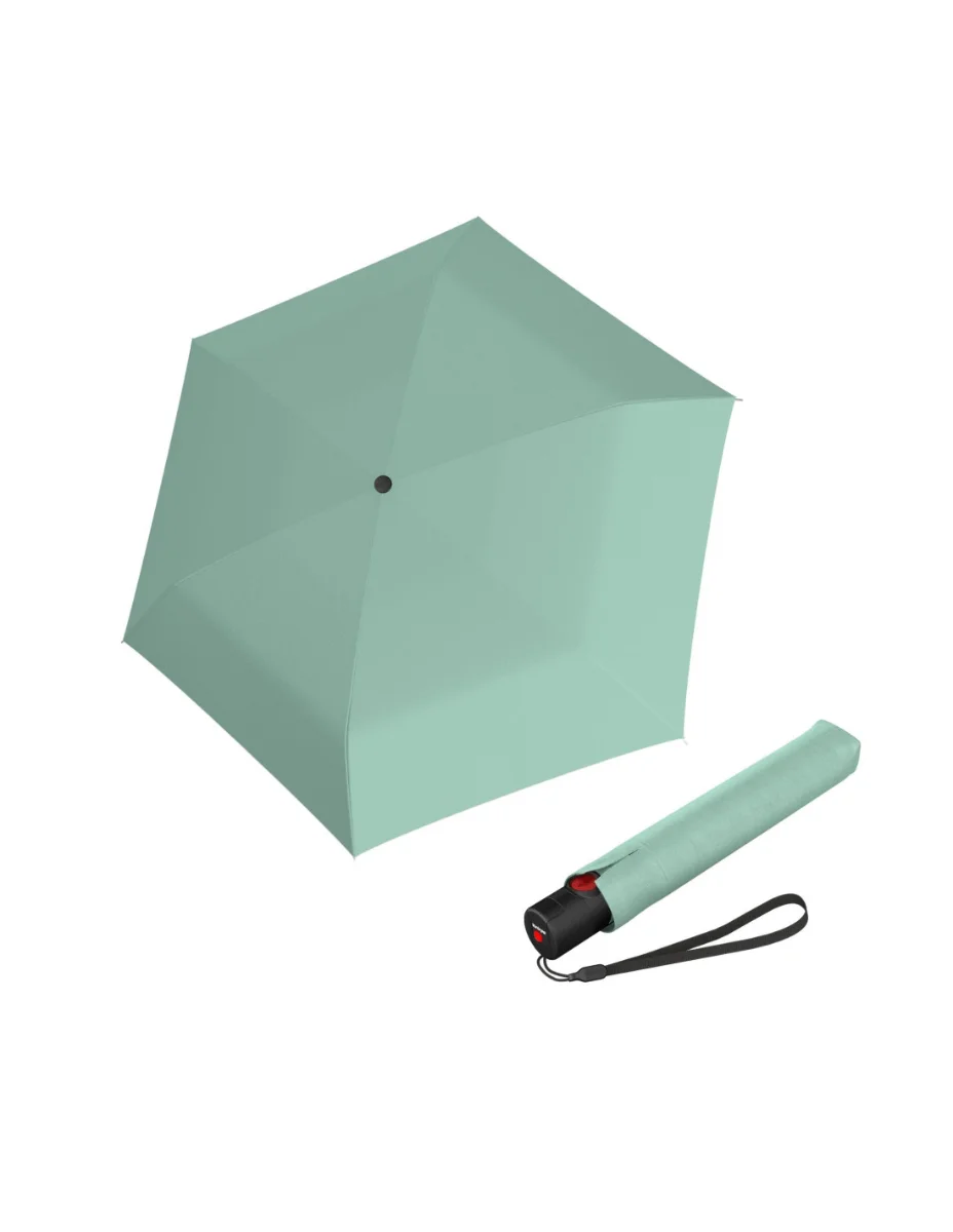 KNIRPS U.200 Ultra Light Duomatic mint - elegantní dámský plně automatický deštník 9522008806