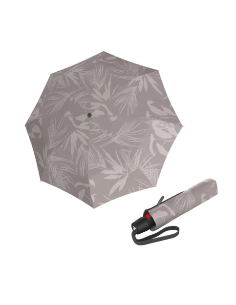 Obrázok z KNIRPS T.200 Medium Duomatic Botany shell - elegantní plně automatický deštník
