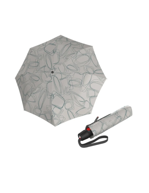 Obrázok z KNIRPS T.200 Medium Duomatic Pure Mineral - elegantní plně automatický deštník