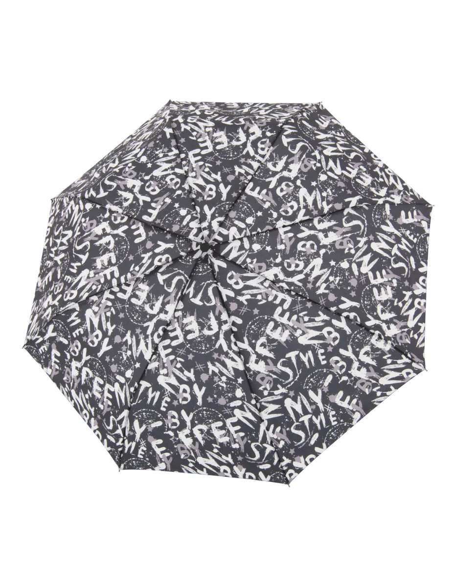 DERBY Hit Magic Printed Graffiti - dámský plně automatický deštník bílá 74465PGR01