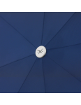 Obrázok z DOPPLER MANUFAKTUR Bellino Nickel matt Oxford - plně automatický luxusní deštník modrá