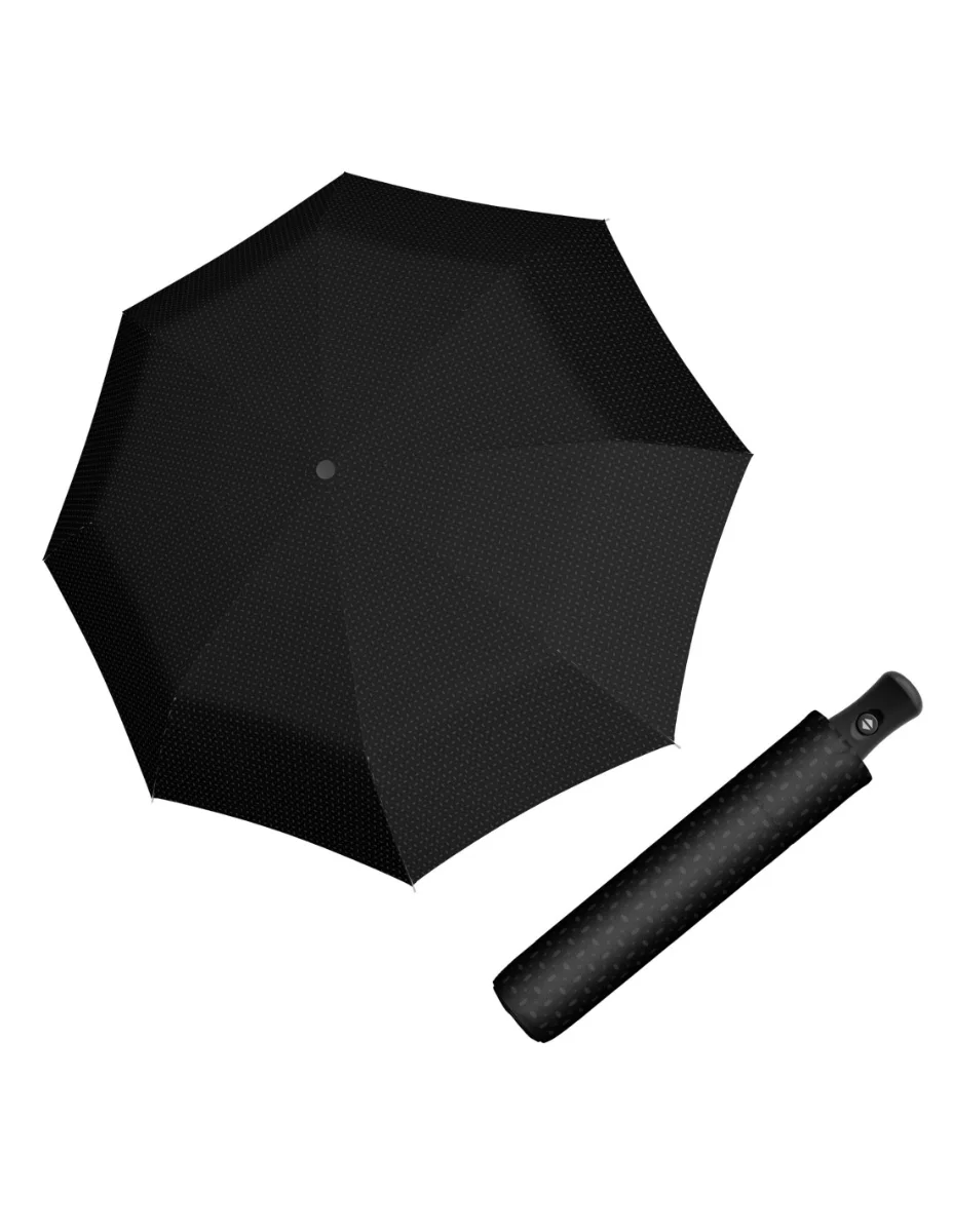 DERBY Hit Magic - pánský plně automatický skládací deštník černá 74467P07