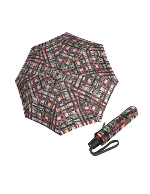 Obrázok z KNIRPS T.200 Medium Duomatic Ribbon - elegantní plně automatický deštník
