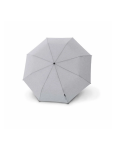 Obrázok z Knirps Chrome Matt Manual Melange Grey - elegantní skládací deštník šedá