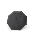 Obrázok z Knirps Chrome Matt Manual Melange Black - elegantní skládací deštník šedá