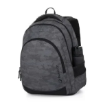 Obrázok z Bagmaster DIGITAL 26 A studentský batoh – maskáčový Černá 34 l