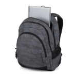 Obrázok z Bagmaster DIGITAL 26 A studentský batoh – maskáčový Černá 34 l