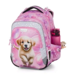 Obrázok z Bagmaster LUMI 26 A školní batoh – pejsek Růžová 23 l