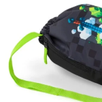 Obrázok z Bagmaster SÁČEK ALFA 26 B školní na přezůvky / tělocvik – kostičkový svět Vícebarevná 1,5 l