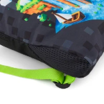 Obrázok z Bagmaster SÁČEK ALFA 26 B školní na přezůvky / tělocvik – kostičkový svět Vícebarevná 1,5 l