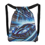 Obrázok z Bagmaster SÁČEK LUMI 26 C školní na přezůvky / tělocvik – auto Modrá 1.5 l