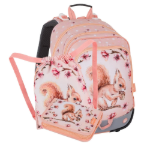 Obrázok z Bagmaster ALFA 26 A malý školní set pro prvňáčky – veverka Oranžová 23 l