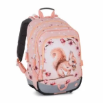 Obrázok z Bagmaster ALFA 26 A malý školní set pro prvňáčky – veverka Oranžová 23 l