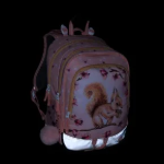 Obrázok z Bagmaster ALFA 26 A malý školní set pro prvňáčky – veverka Oranžová 23 l