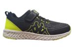 Obrázok z Kappa 95K0043004 Detské tenisky black / lime