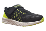 Obrázok z Kappa 95K0043004 Detské tenisky black / lime
