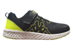 Obrázok z Kappa 95K0043004 Detské tenisky black / lime