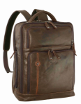Obrázok z Batoh kožený BHPC Explore BH-385-25 hnědá 18 L