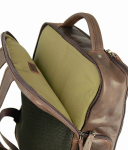 Obrázok z Batoh kožený BHPC Explore BH-385-25 hnědá 18 L