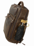 Obrázok z Batoh kožený BHPC Explore BH-385-25 hnědá 18 L