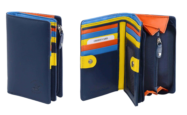 Obrázok z Dámská peněženka BHPC Colorfull combi BH-2968-05 modrá