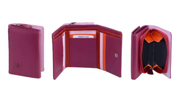 Obrázok z Dámská peněženka BHPC Colorfull combi S BH-2970-30 růžová