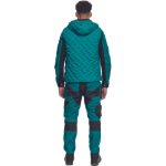 Obrázok z CERVA NEURUM péřová vesta petrolejová