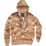 Obrázok z CERVA CRAMBE mikina s kapucí béžová kamufláž