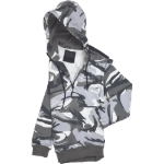 Obrázok z CERVA CRAMBE mikina s kapucí šedá kamufláž