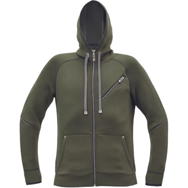 Obrázok z CERVA NEURUM mikina s kapucí tm.olivová