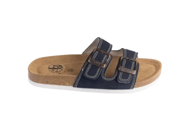 Obrázok z Dětské korkové pantofle v modré barvě