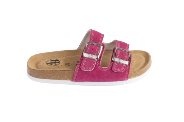 Obrázok z Dětské korkové pantofle v růžové barvě