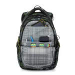 Obrázok z Bagmaster BAG 26 A studentský batoh – zeleno-šedý Zelená 30 l