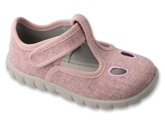 Obrázok z BEFADO 640P002 dívčí bačkorky FLEXI růžová