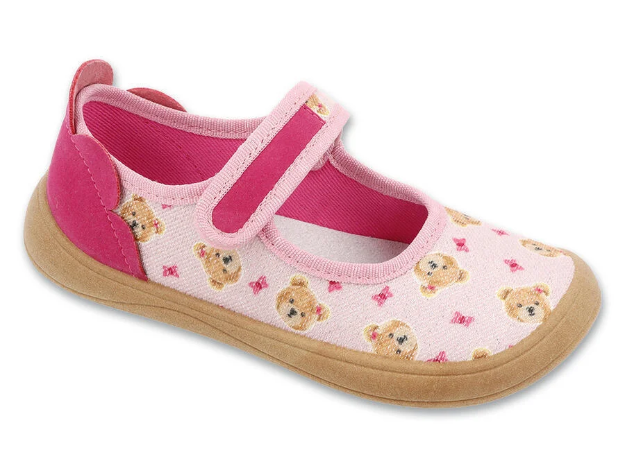 Obrázok z BEFADO 143X002 BAREFOOT balerínky medvídci