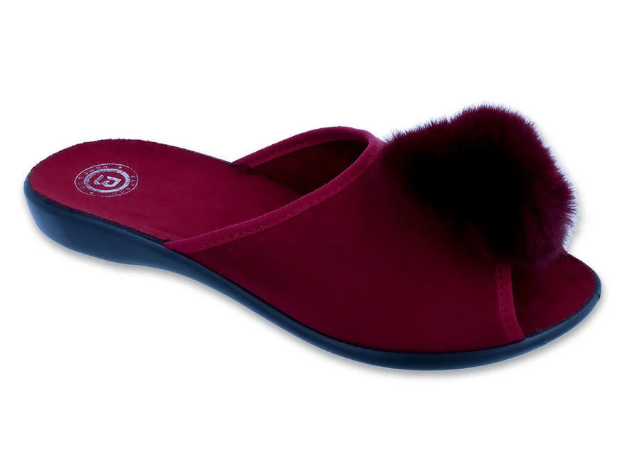 Obrázok z BEFADO 255D012 HOME GO pantofle VIKI bordó