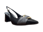 Obrázok z Piccadilly 764020-2 Dámske sandále na podpätku čierne