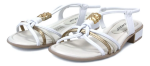 Obrázok z Piccadilly 590075-5 Dámske sandále biele