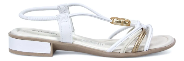 Obrázok z Piccadilly 590075-5 Dámske sandále biele