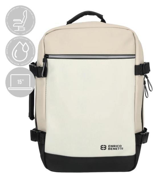 Obrázok z Enrico Benetti Bergen 56010 Black-beige 20 L
