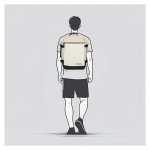 Obrázok z Enrico Benetti Bergen 56010 Black-beige 20 L