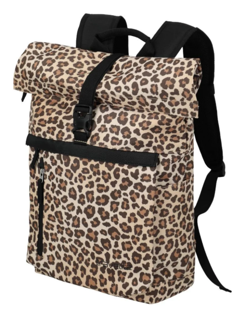 Obrázok z Travelite Basics Rollup Backpack Leopard 35 L